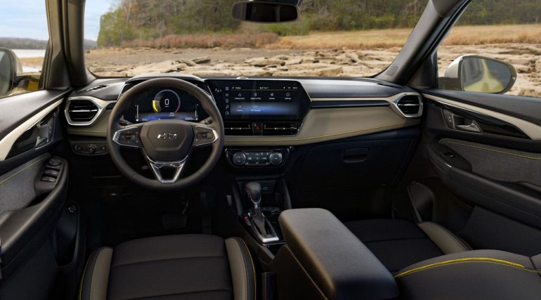 2026 Chevrolet Trailblazer ACTIV dashboard