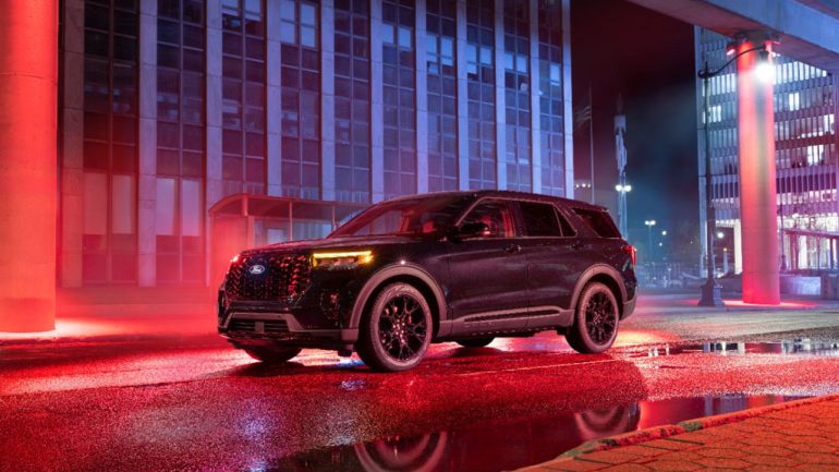 2027 Ford Explorer ST Sinister Package Brings Blacked-Out Style and a Driving School Bonus