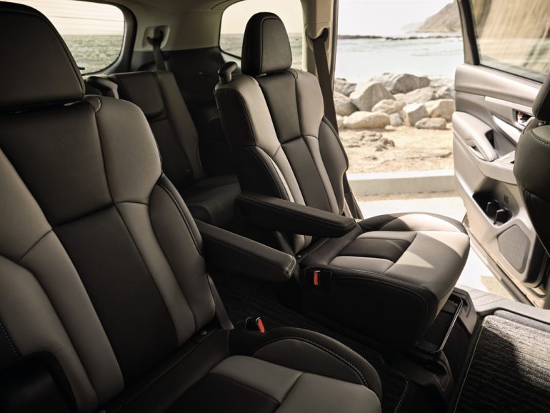 2026 subaru ascent second row seats