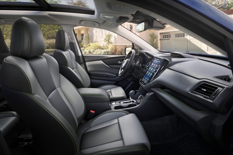 2026 subaru ascent front seats