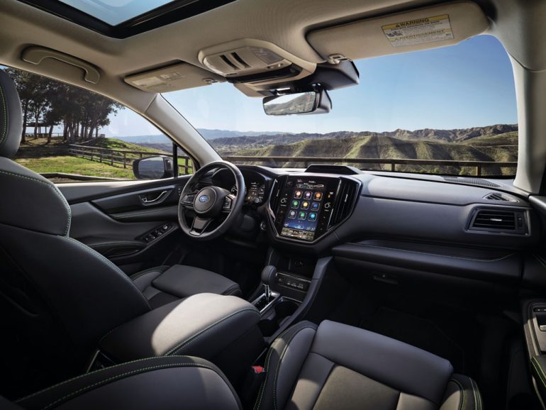 2026 subaru ascent dashboard