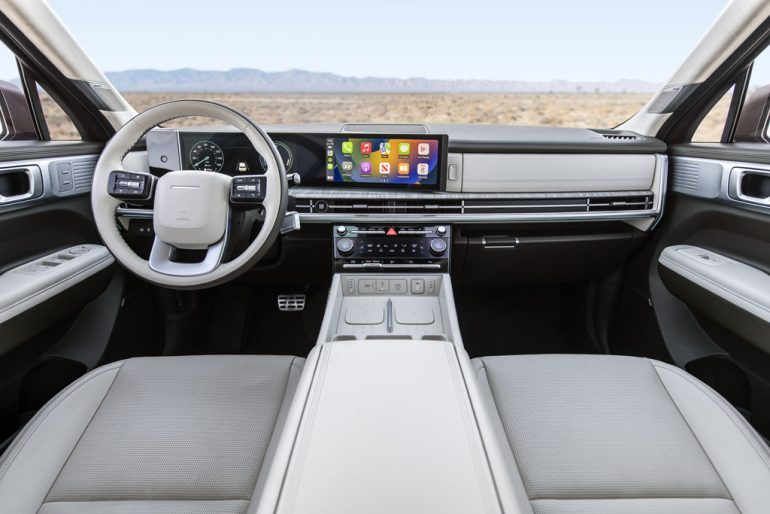 2026 hyundai santa fe dashboard