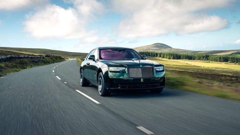 Rolls-Royce Black Badge Ghost Tourist Trophy Celebrates Charles Rolls’ Historic Isle of Man Victory