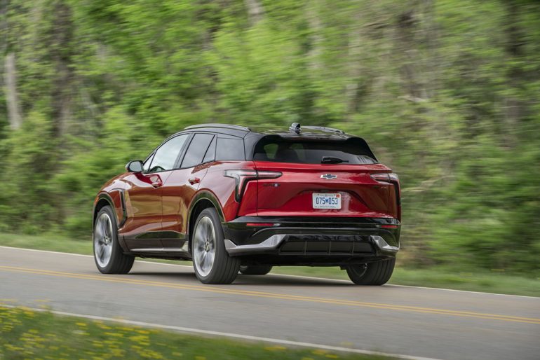 2026 Chevrolet Blazer EV SS rear