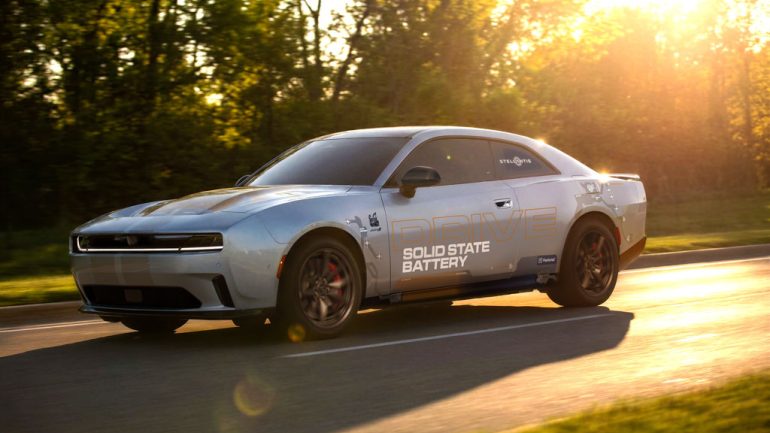 Dodge Charger Daytona Begins Real-World Testing With Promising Solid-State Battery Technology