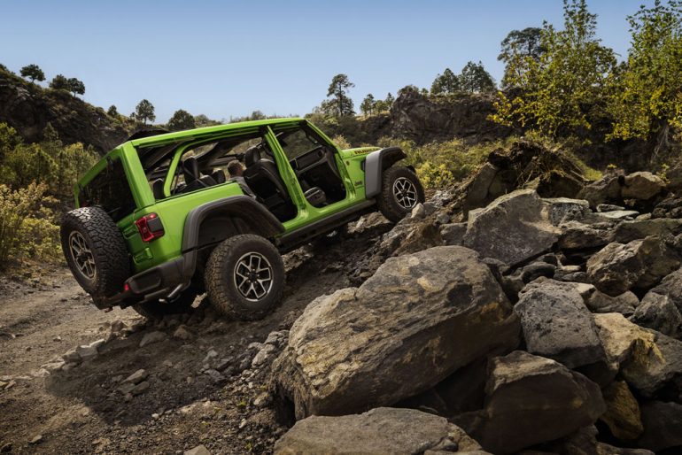 2026 Jeep® Wrangler Rubicon doors off