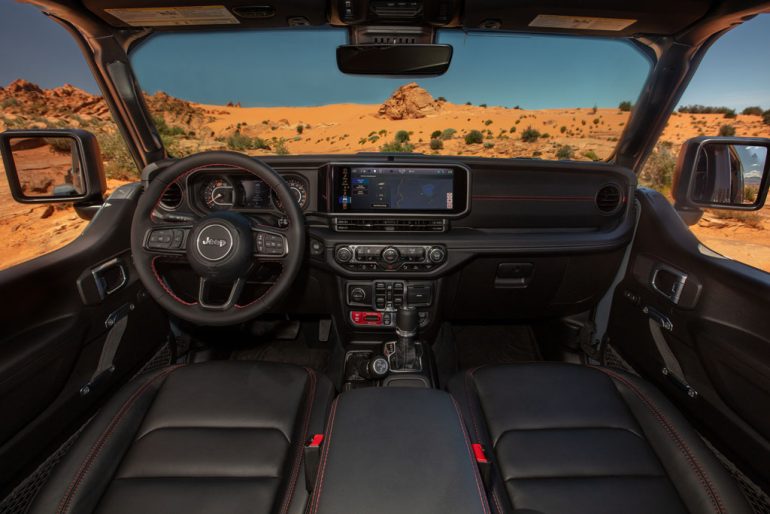 2026 Jeep® Wrangler Rubicon dashboard