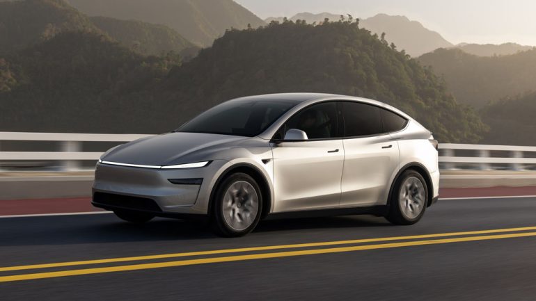 Tesla Model Y L Reportedly Coming to the U.S. as a Roomier Three-Row Electric SUV