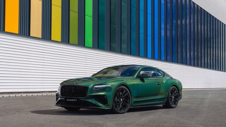 Bentley Opens Advanced New Paint Shop and Unveils Stunning Spectraflair Finish