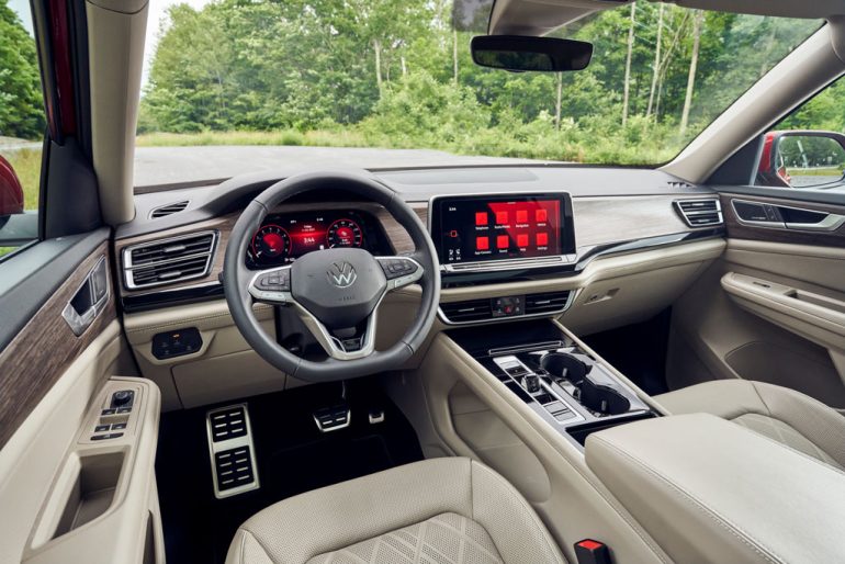 2026 volkswagen atlas dashboard