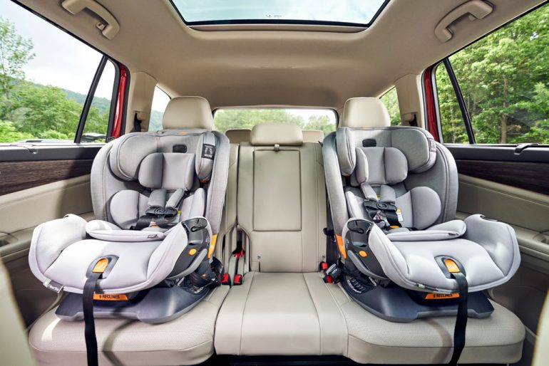 2026 volkswagen atlas car seats fit