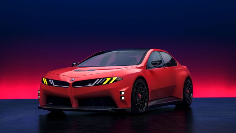 BMW Concept M Neue Klasse Previews a Wild Electric M3 Future