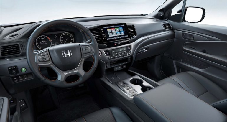 2026 Honda Ridgeline TrailSport dashboard