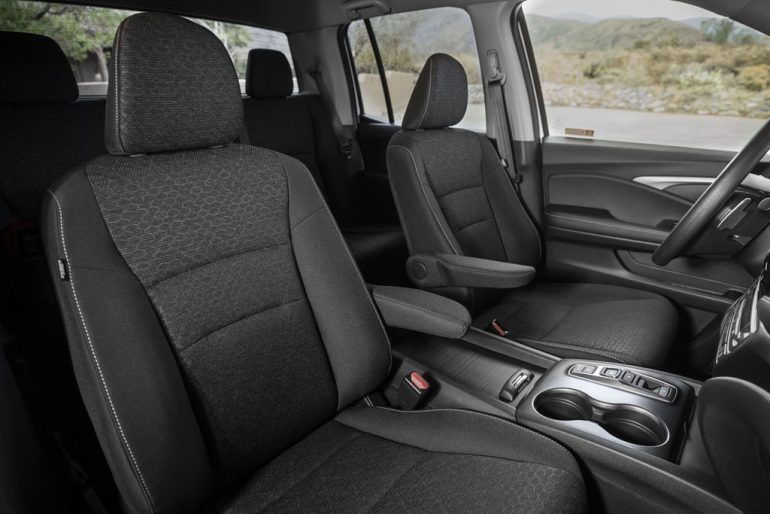 2026 Ridgeline Sport with HPD Package seats