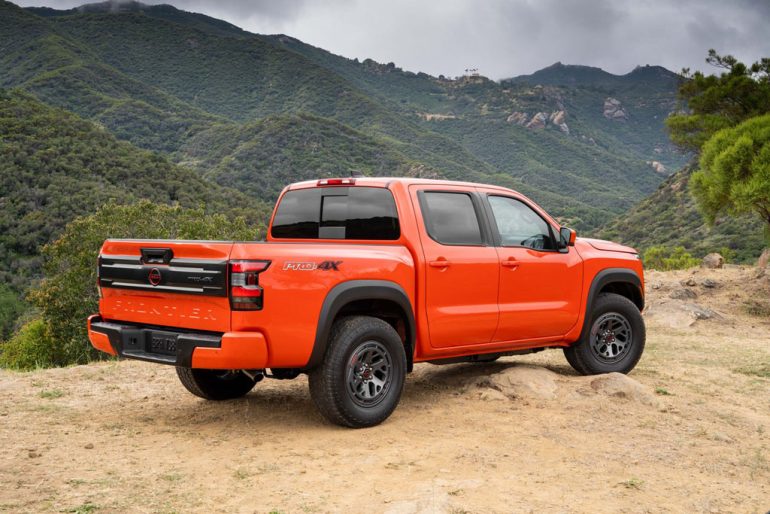 2026 Nissan Frontier rear