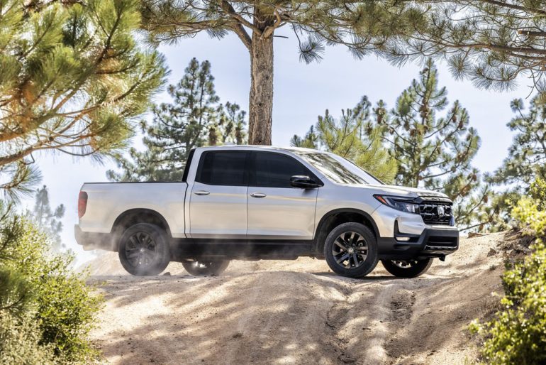 2026 Honda Ridgeline Sport side