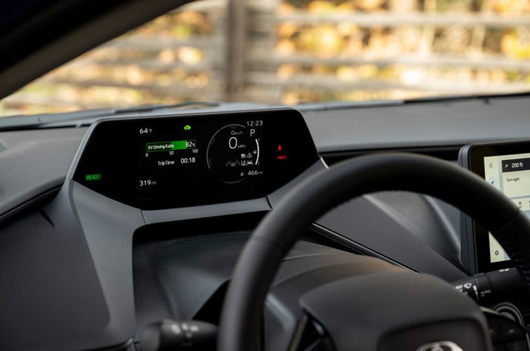2026 toyota prius gauge cluster