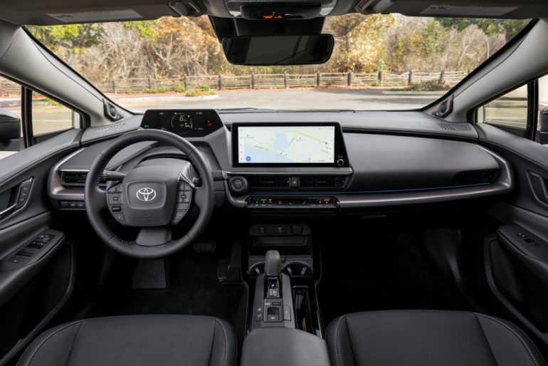 2026 toyota prius dashboard