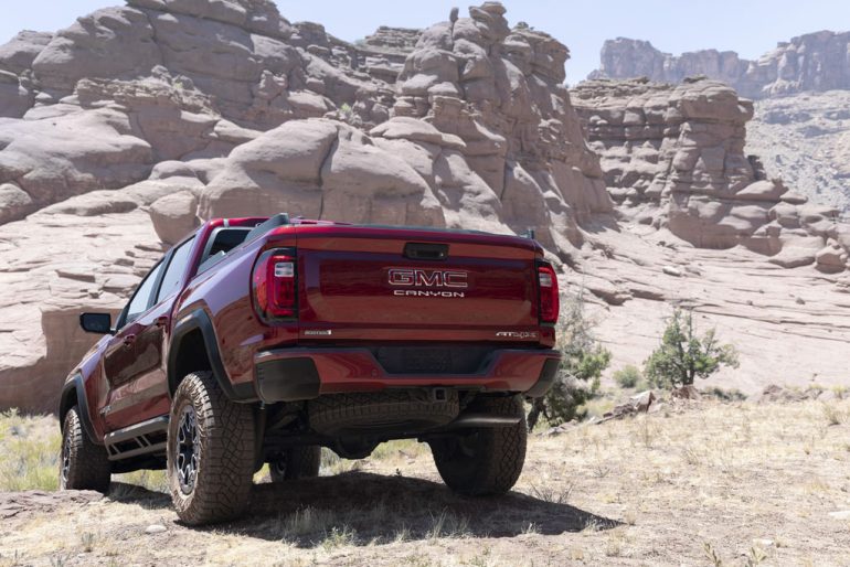 2026 GMC Canyon at4x edition 1 rear