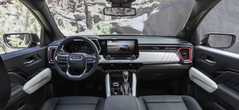 2026 GMC Canyon at4x edition 1 dashboard