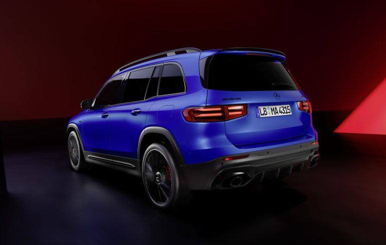 2026 Mercedes-AMG GLB 35 rear