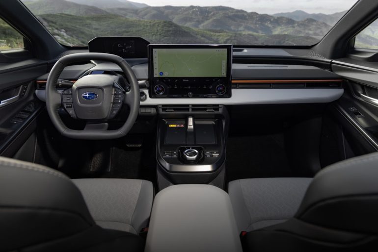2026 Subaru Uncharted dashboard interior