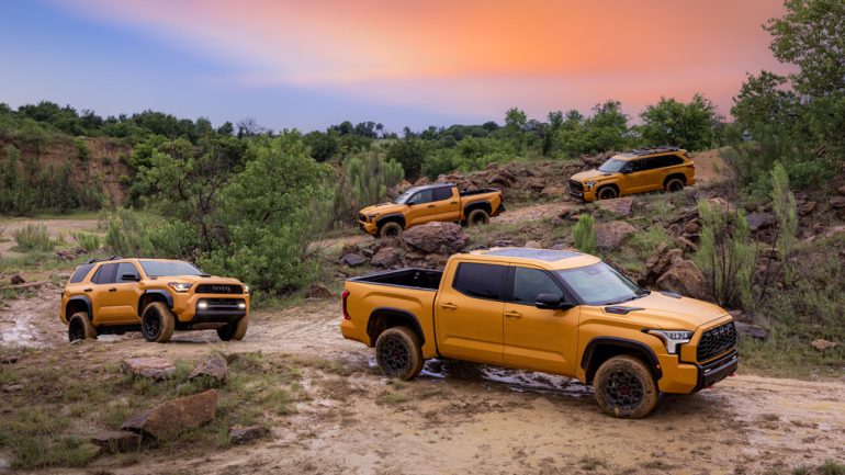 Toyota TRD Pro Lineup Gets Honeycomb and Hot Honey Paint for 2027
