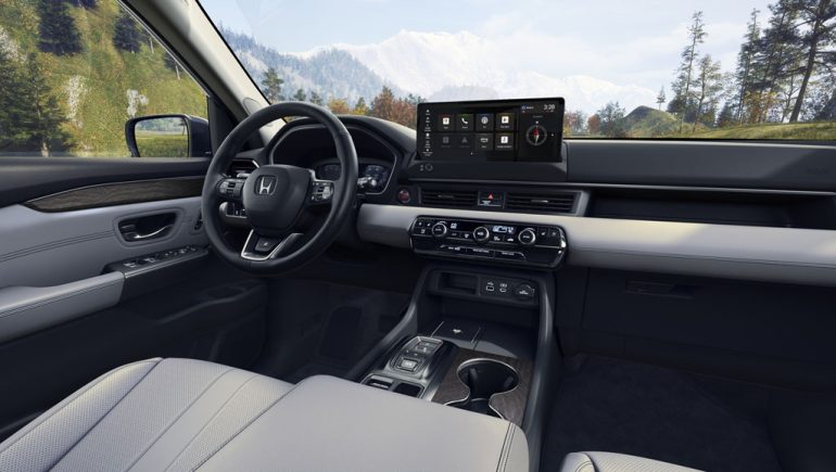 2026 Honda Pilot Elite dashboard