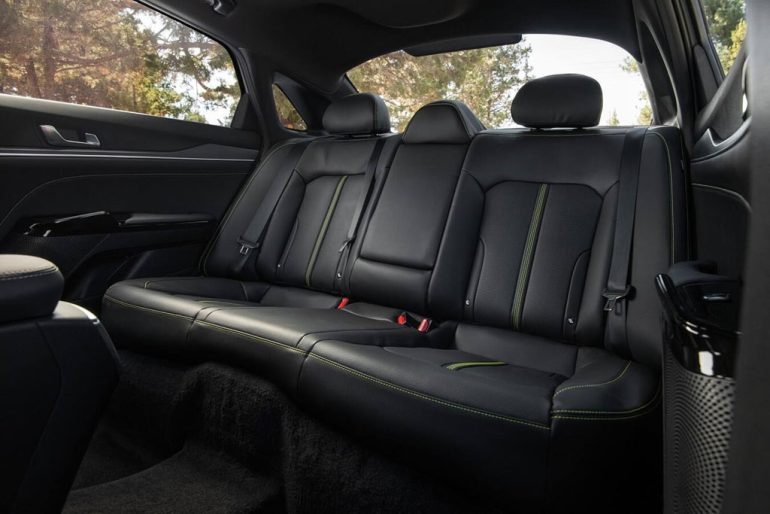 2026 Kia K5 back seats