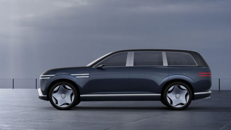 Genesis GV90 Aims for a Rolls-Royce Moment With Coach Doors and Flagship Electric Luxury