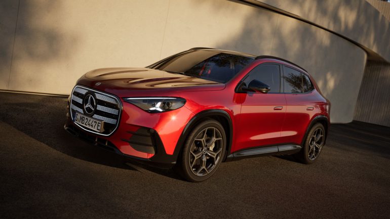 2028 Mercedes-Benz GLA Goes Electric First With Hybrid Models to Follow