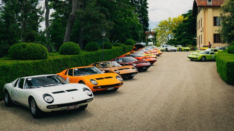 Lamborghini Miura 60th Anniversary Celebration Will Bring the Largest Gathering Ever to Pebble Beach