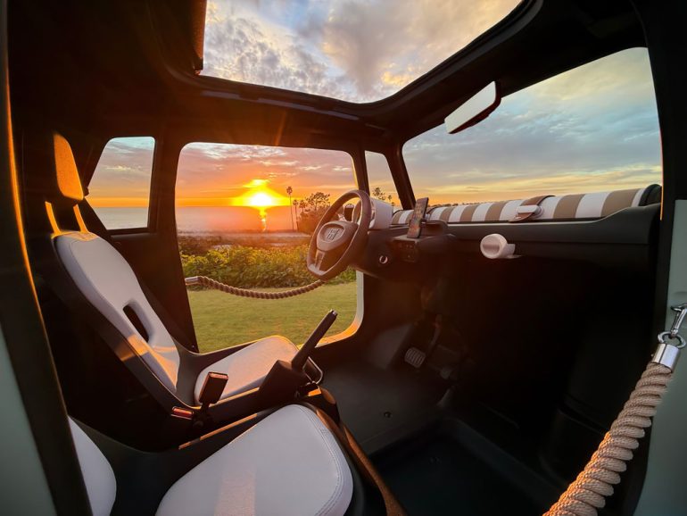 Fiat Topolino interior