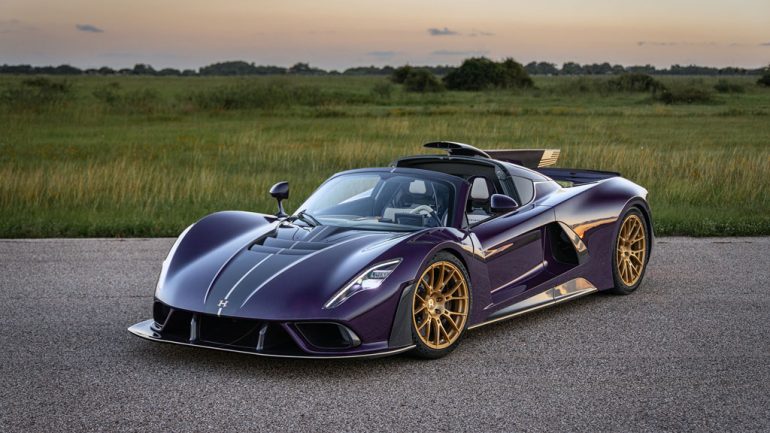 Hennessey Venom F5-M Brings 2,031 HP and a Gated Manual to Goodwood