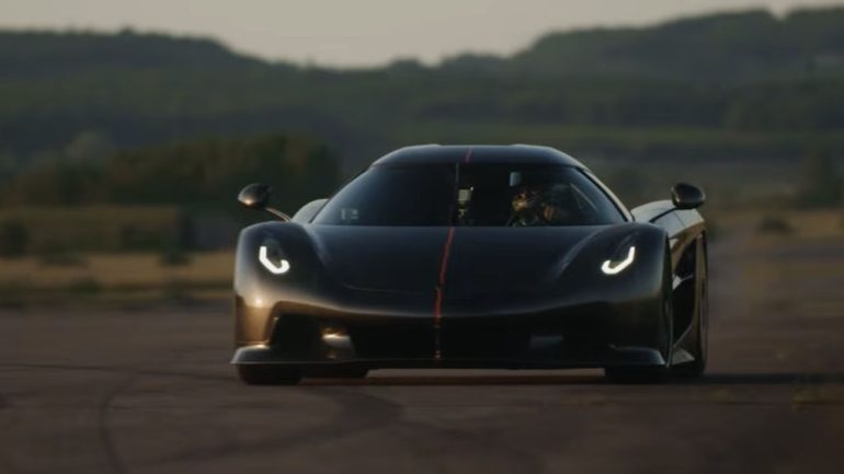Koenigsegg Jesko Absolut Sets New Production Car Speed Records With 190-MPH Quarter-Mile Run