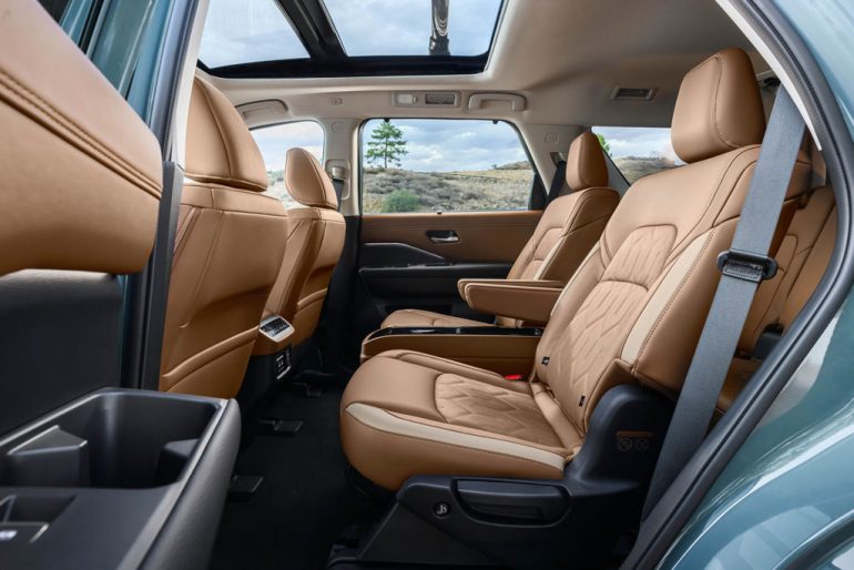 2026 Nissan Pathfinder second row