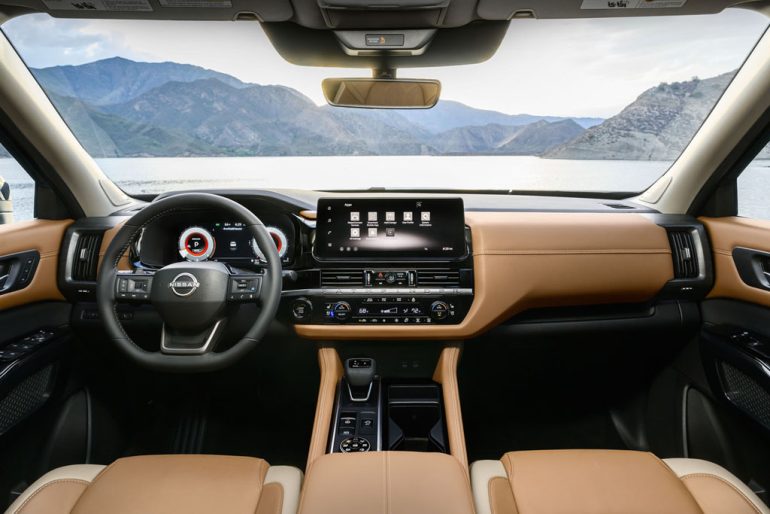2026 Nissan Pathfinder dashboard