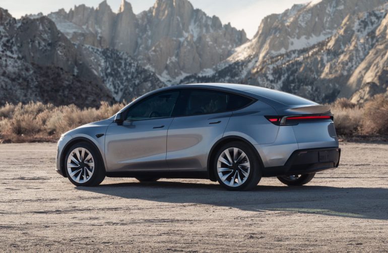 2026 Tesla Model Y side