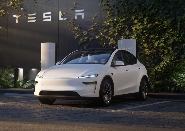 2026 Tesla Model Y charging supercharger