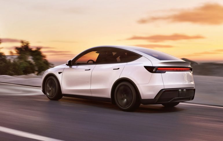 2026 Tesla Model Y rear