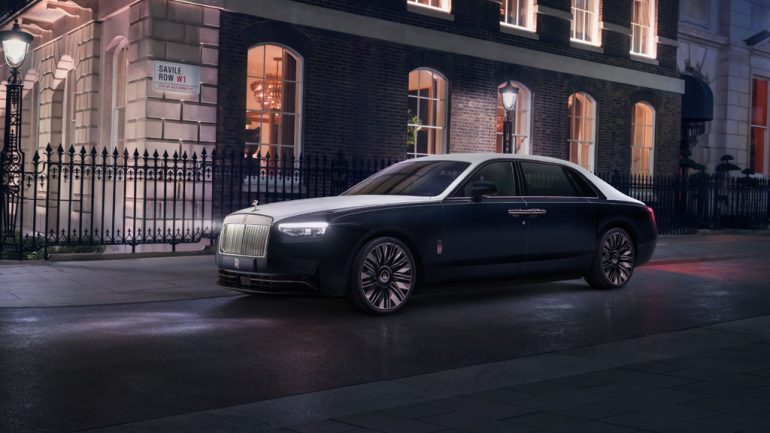 Rolls-Royce Ghost Savile Row Turns Bespoke Tailoring Into a One-Off Goodwood Masterpiece