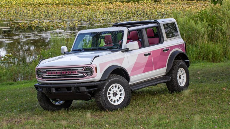 Ford Bronco Desert Rising Brings Bold Magenta Style to the Great Salt Lake-Inspired Horizon Series