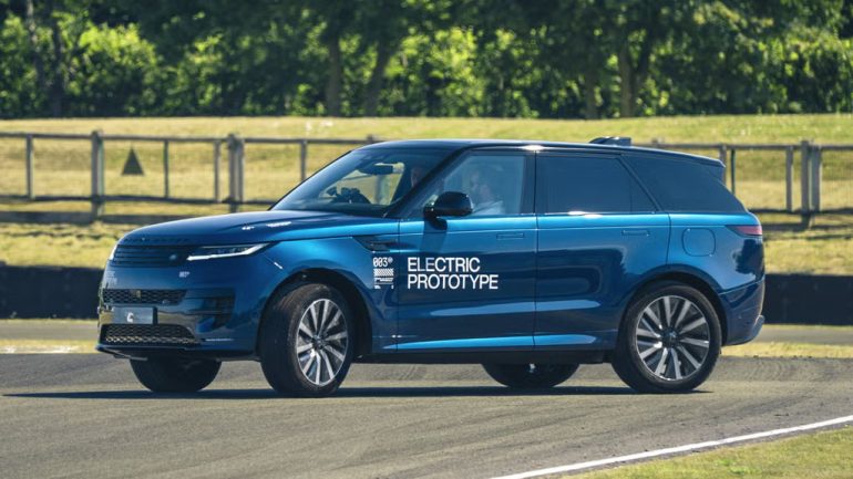 Range Rover Sport Electric Previewed as Land Rover’s Next Performance EV SUV