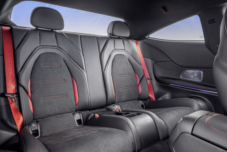Mercedes-AMG CLE 53 back seats