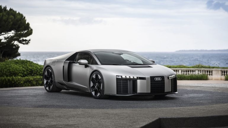 Audi Nuvolari Makes U.S. Debut at Monterey Car Week With 987 HP and 217-Plus MPH Top Speed