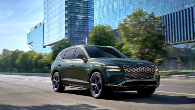 Genesis GV80 Hybrid Brings 347 Horsepower and a Big Efficiency Boost to the Luxury SUV