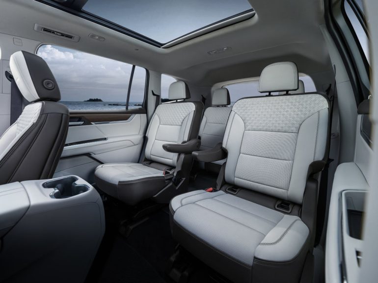 2027 GMC Acadia Denali seats