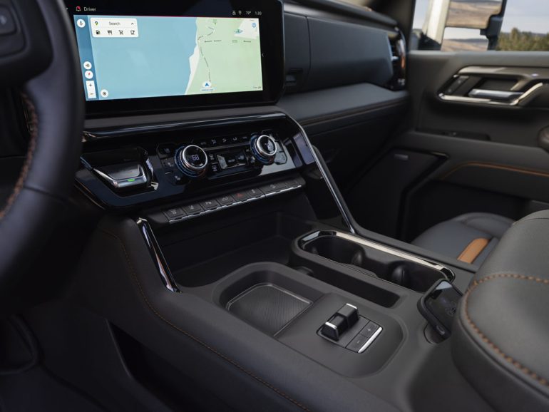 2026 GMC Sierra 3500 HD touchscreen