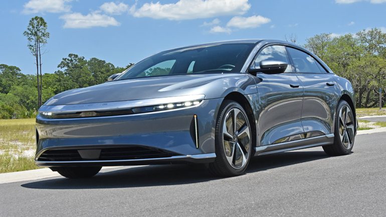 Lucid Recalls 27,185 Air EVs Over Exterior Lighting Fire Risk