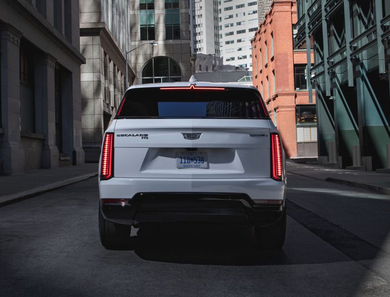 2026 Cadillac ESCALADE IQ rear